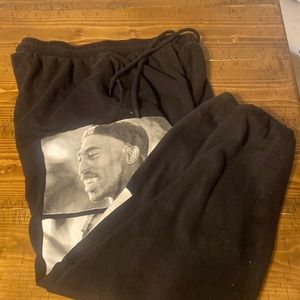 Poetic Justice black Joggers